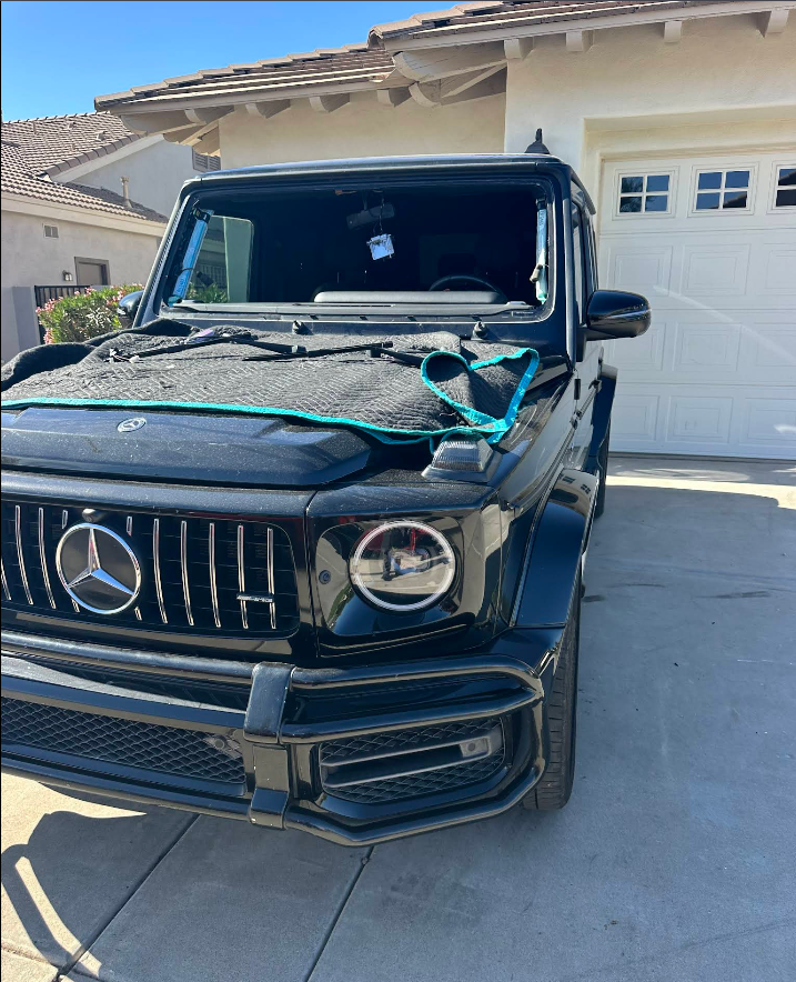 Mercedes G-Wagon · Windshield Install — One Stop Auto Glass, Phoenix AZ